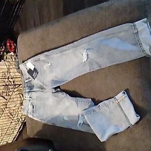 GAP Women's High Rise Jeans - Light Blue